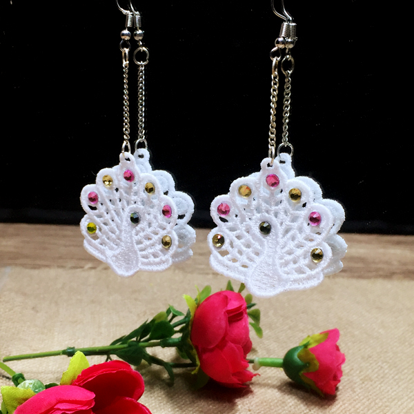 FSL Crystal Peacock Earrings-11