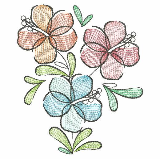 Doodle Flowers 4-3