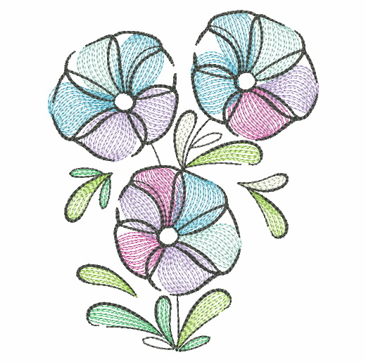 Doodle Flowers 4-7