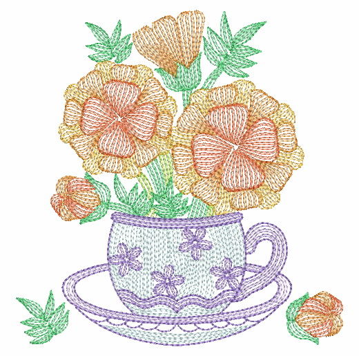 Teacup In Bloom 7-12