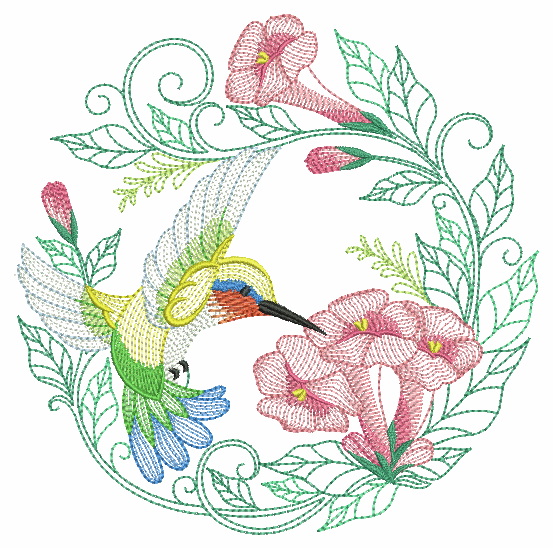 Vintage Hummingbirds 3-11