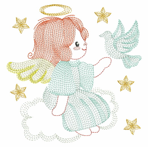 Rippled Little Angels 2-3