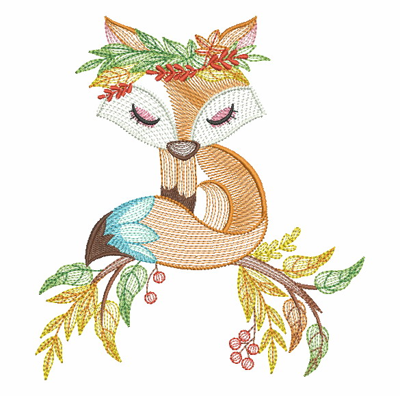 Adorable Fall Animals 2-5