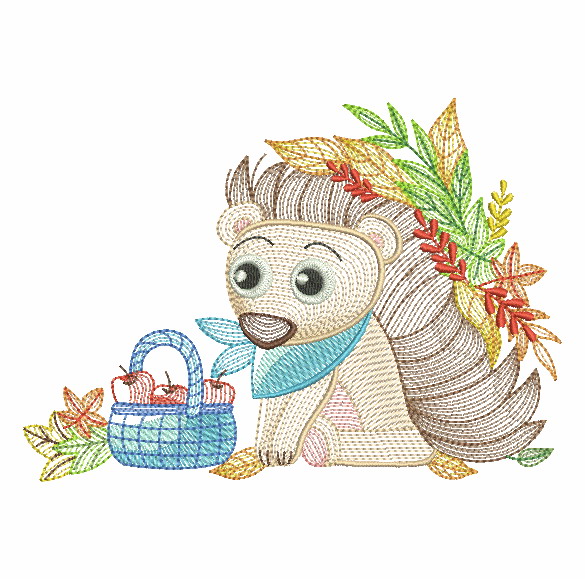 Adorable Fall Animals 2-6