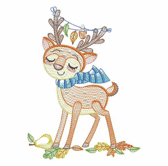 Adorable Fall Animals 2-8
