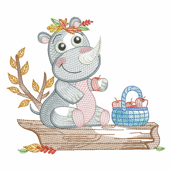 Adorable Fall Animals 2-11