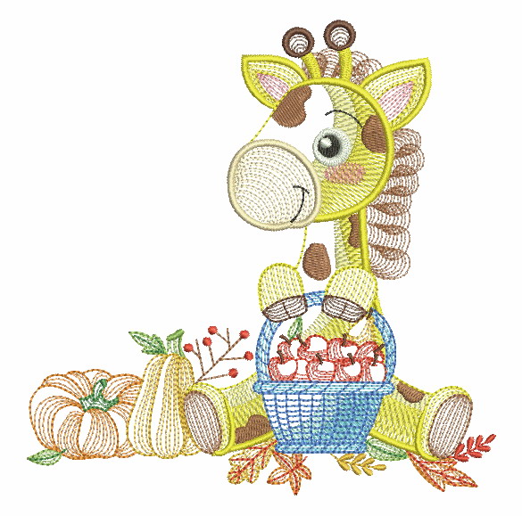 Adorable Fall Animals 2-12