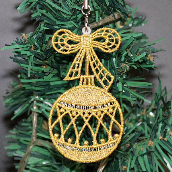 FSL Golden Christmas Ornaments-9