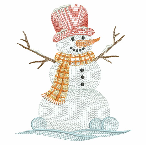 Rippled Christmas 3-8