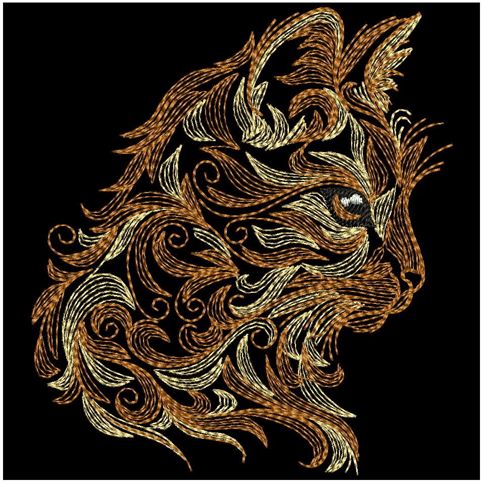 Cats In Abstract