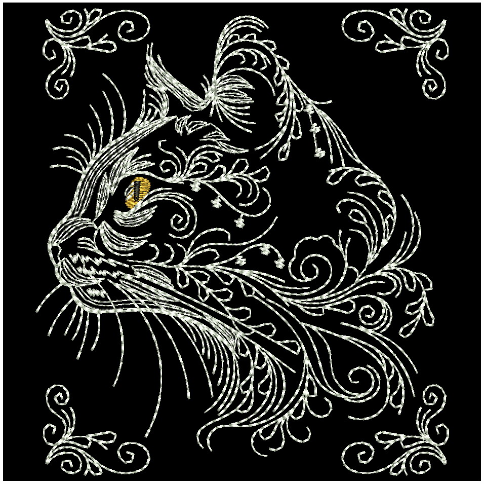 Cats In Abstract