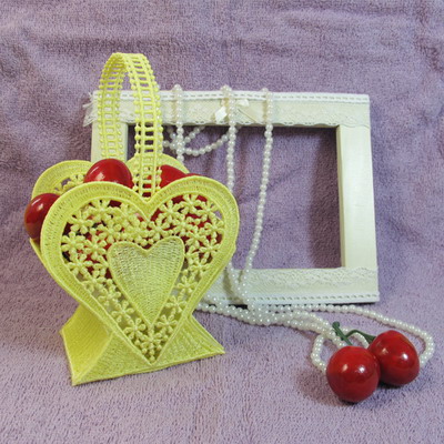 3D FSL Heart Shaped Basket 5 -3