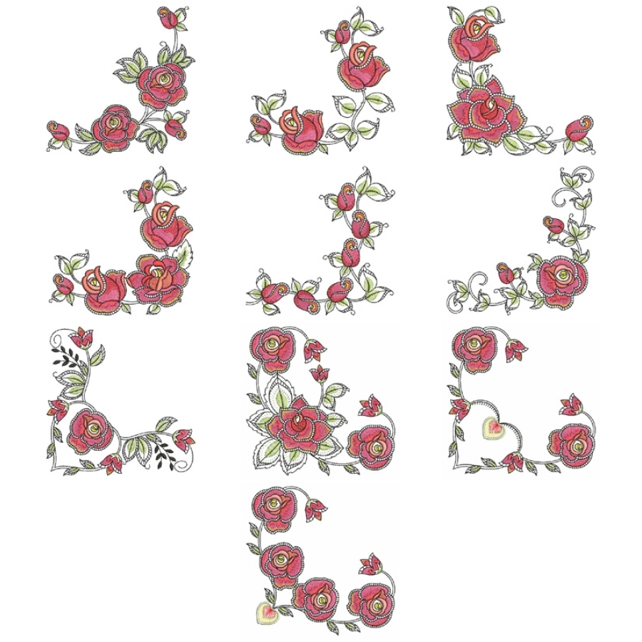 Blooming Rose Corner