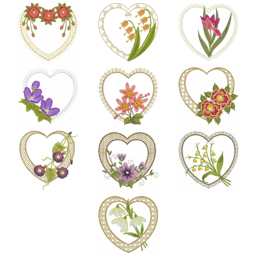 Hearts And Flowers