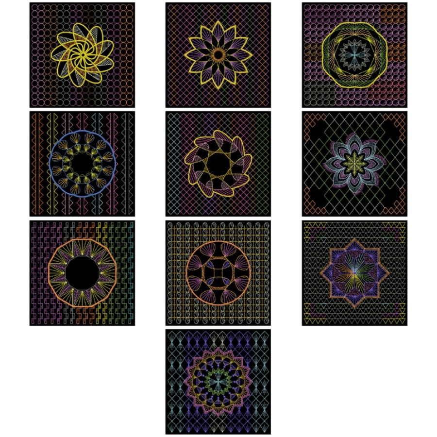 Artistic Quilt Blocks 8