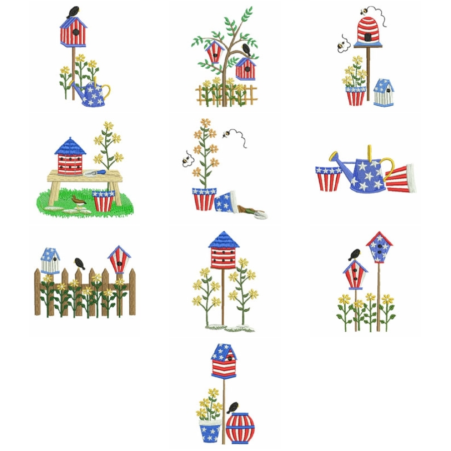 Patriotic Birdhouse