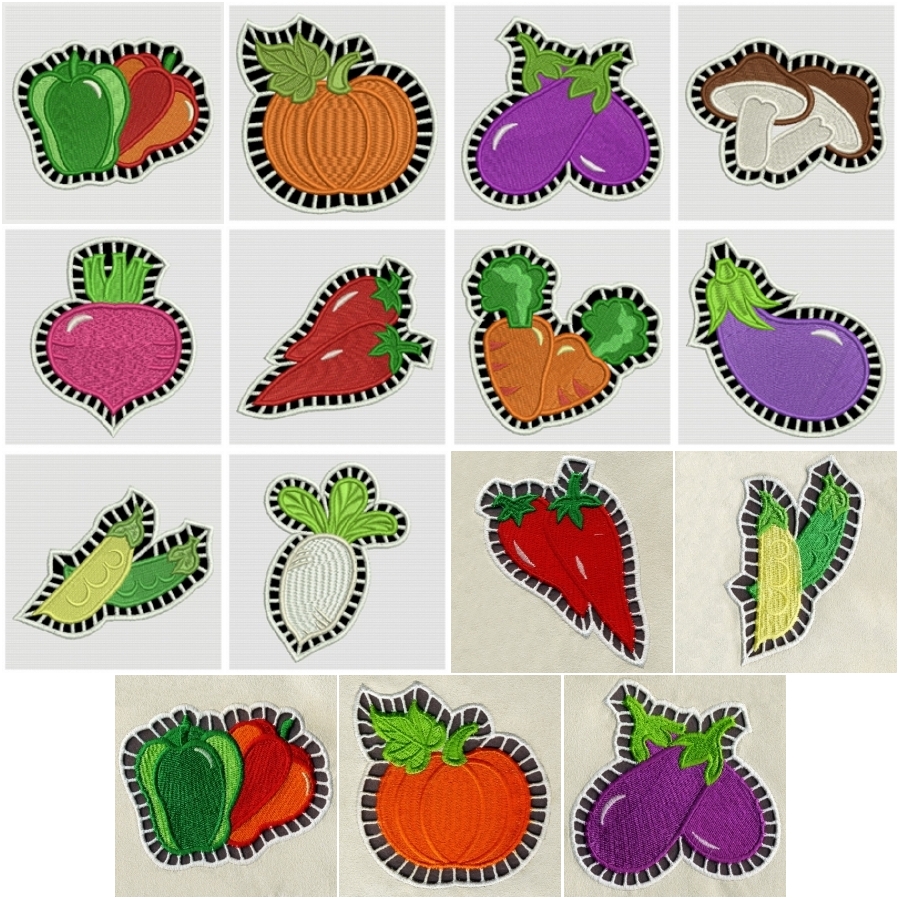 Cutwork Vegetables