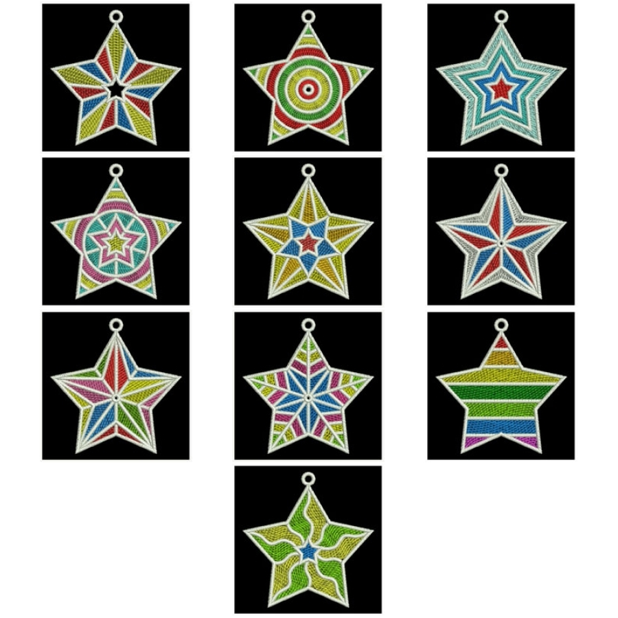 FSL Star Ornaments