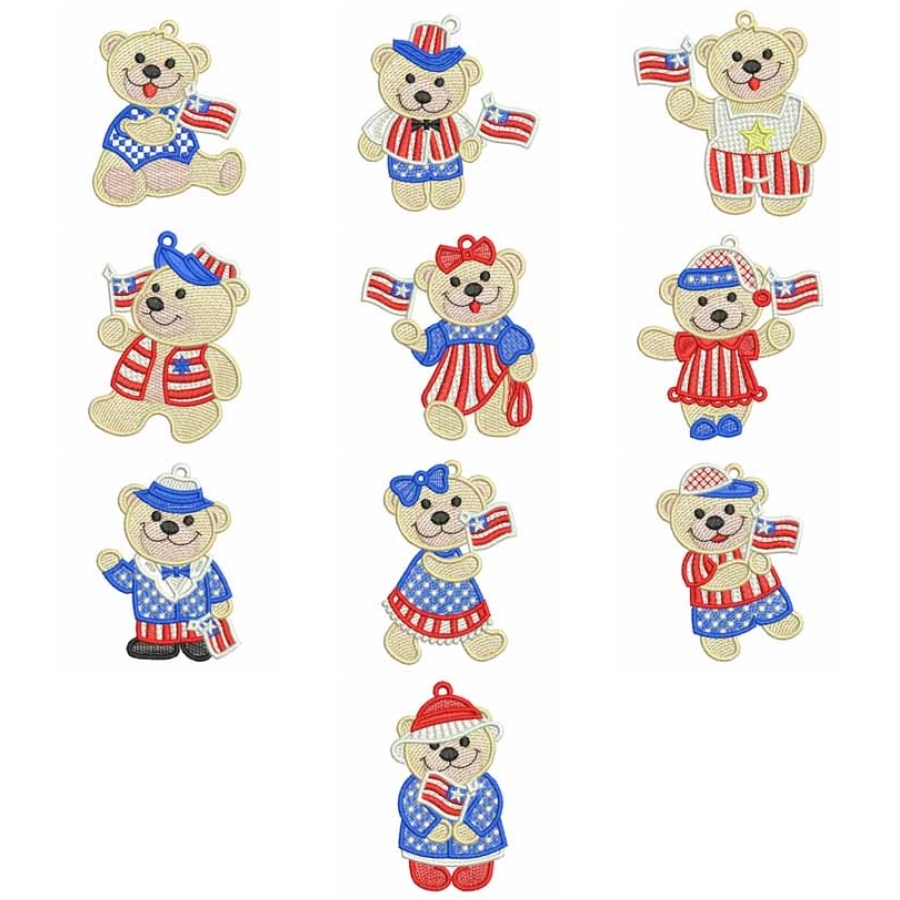 FSL Patriotic Bears