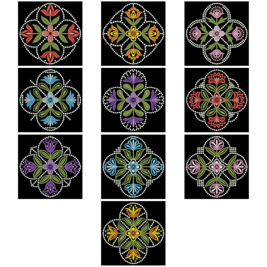 Candlewicking Quilt Blocks