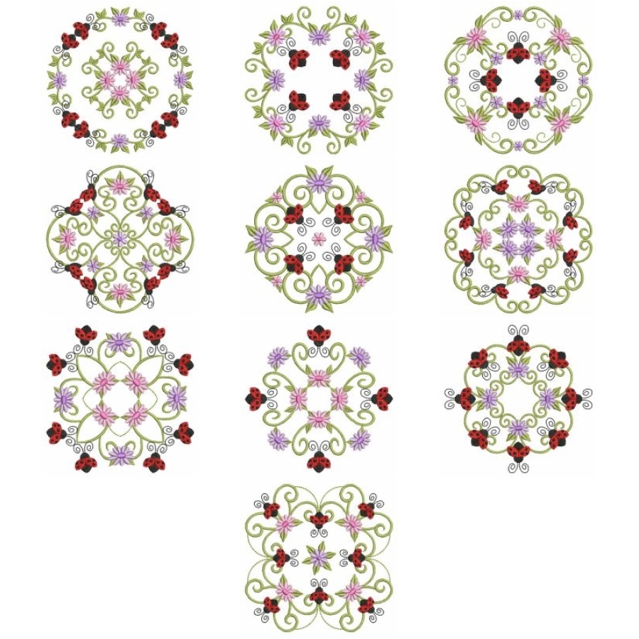 Heirloom Ladybug Quilt 