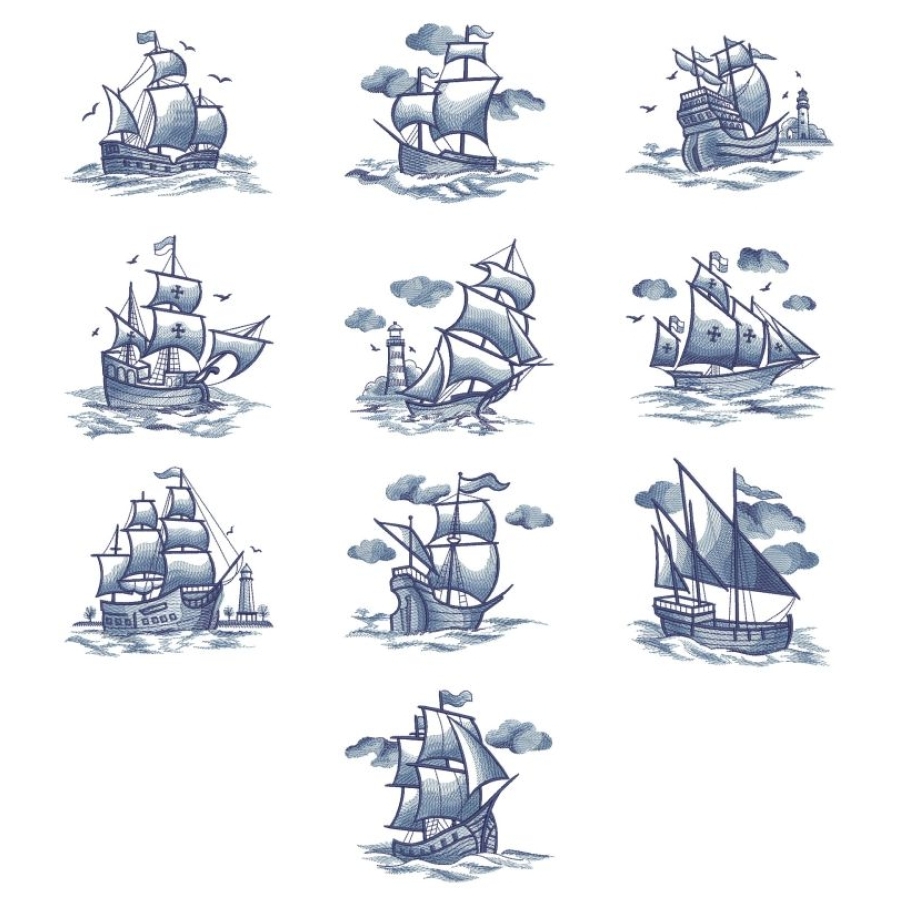 Toile Ships 