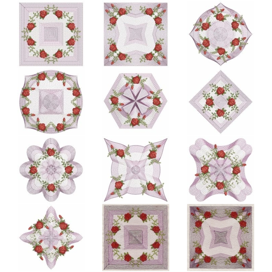 Roses Enticement Quilt 