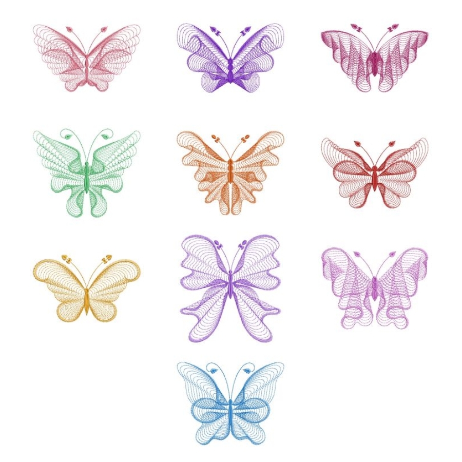 Rippled Butterflies