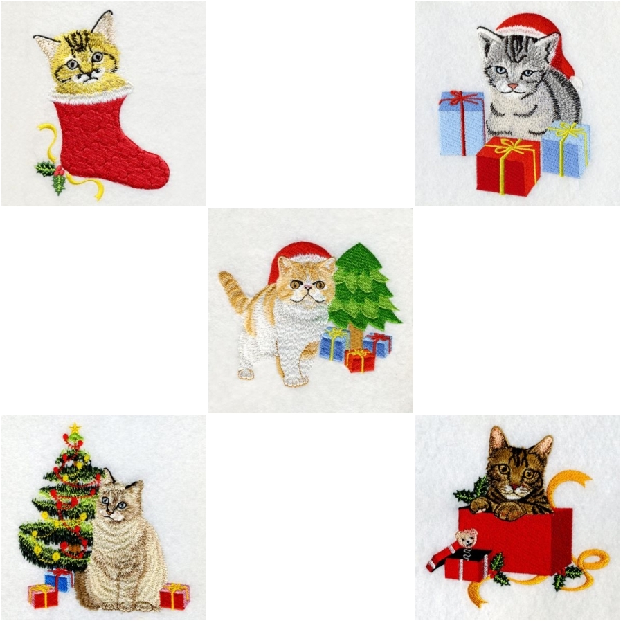 Christmas Cats 