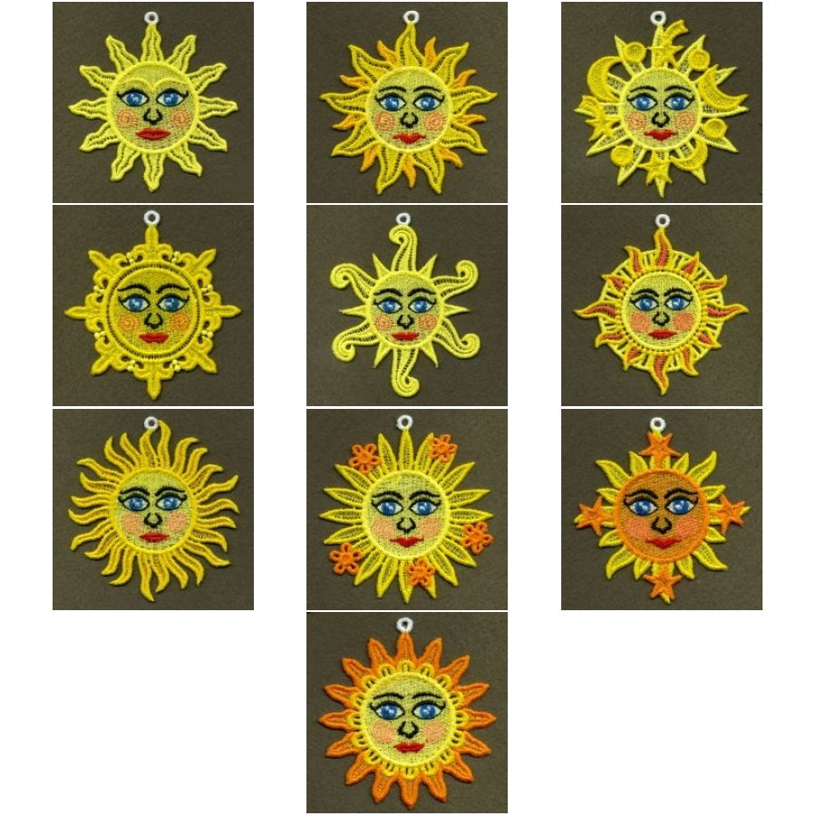 FSL Sun Ornaments 