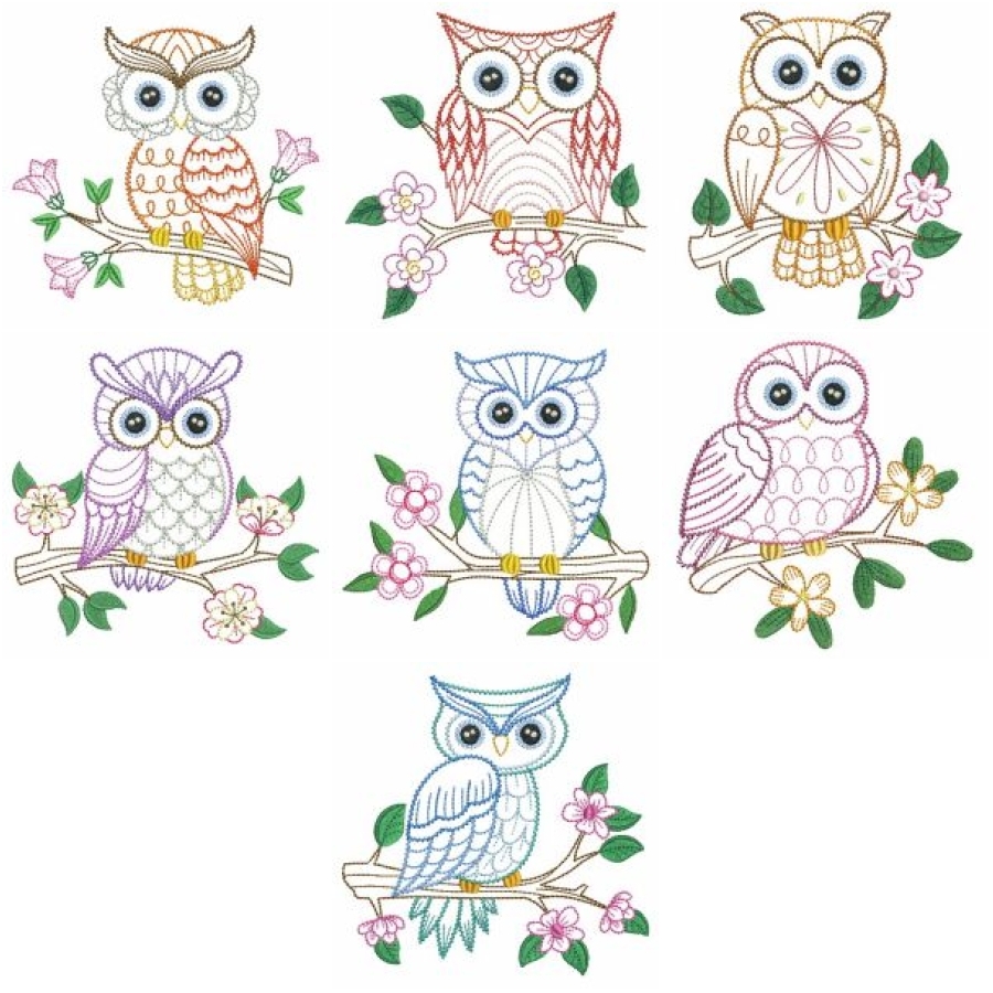 Vintage Owls 