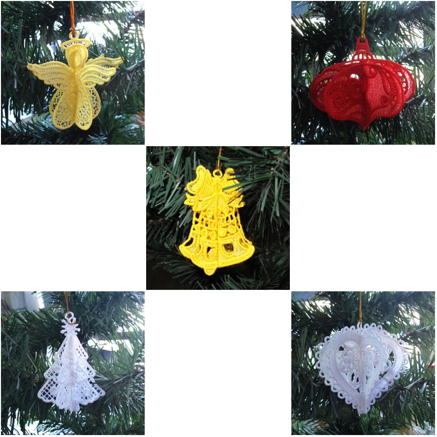 3D FSL Christmas Ornaments 2 
