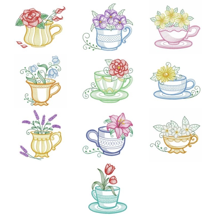 Teacup In Bloom 