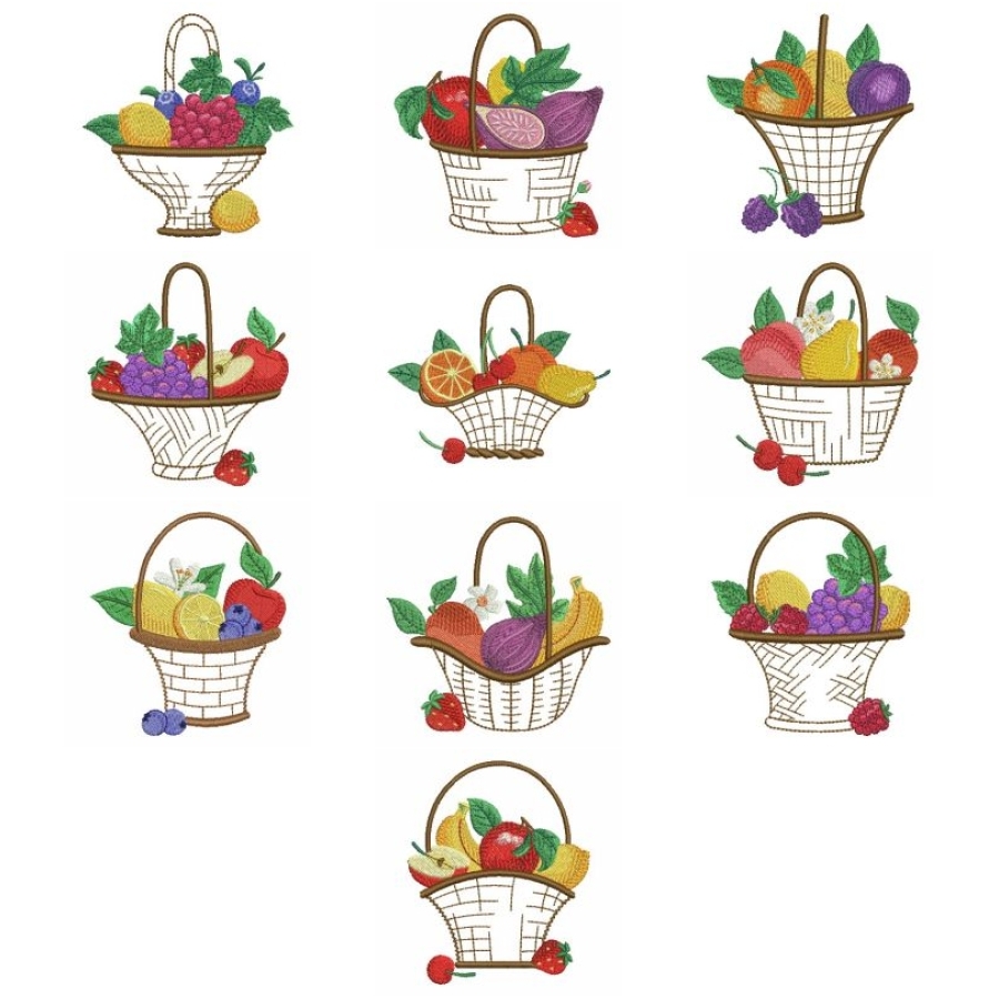 Basket Of Fruit 