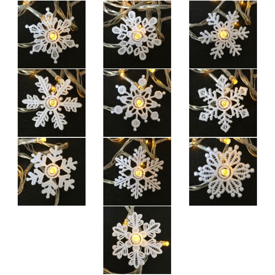 FSL Mini Snowflake Lights 