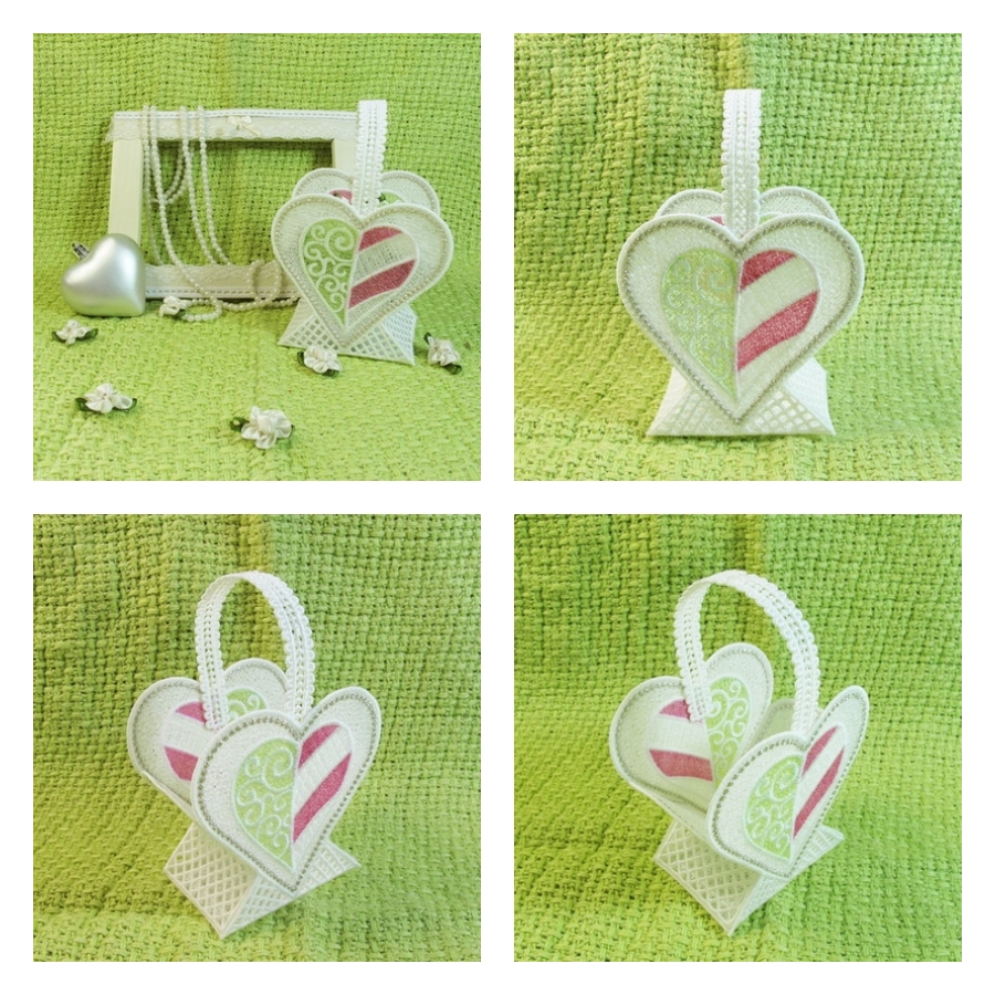 3D FSL Heart Shaped Basket 3 