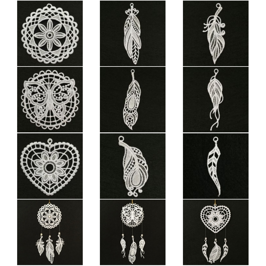 FSL Dream Catcher And Feathers 