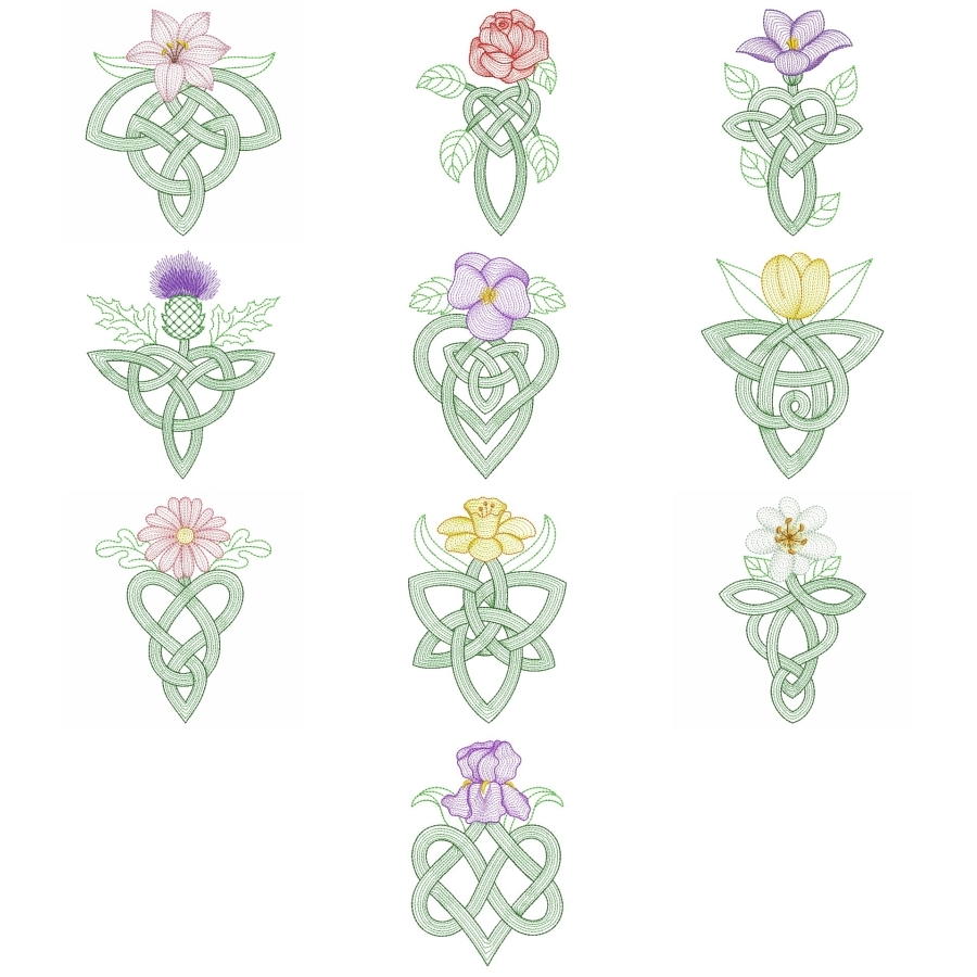 Celtic Flowers 