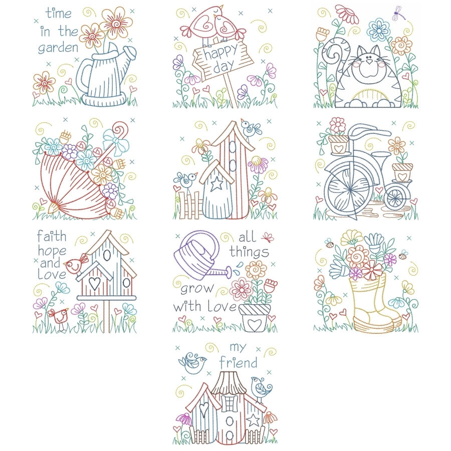 Vintage Garden Time 2