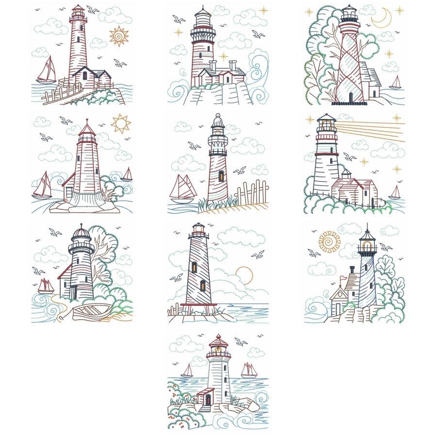 Vintage Lighthouses