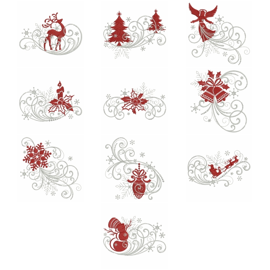 Filigree Christmas Ornaments 2