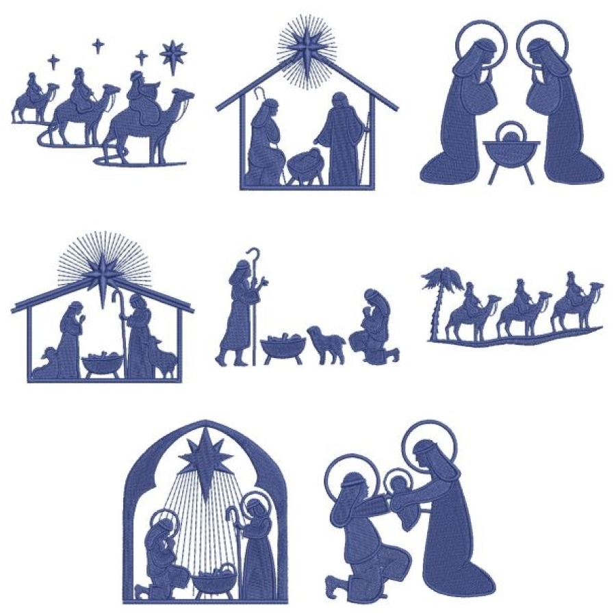 Nativity Silhouettes 2 