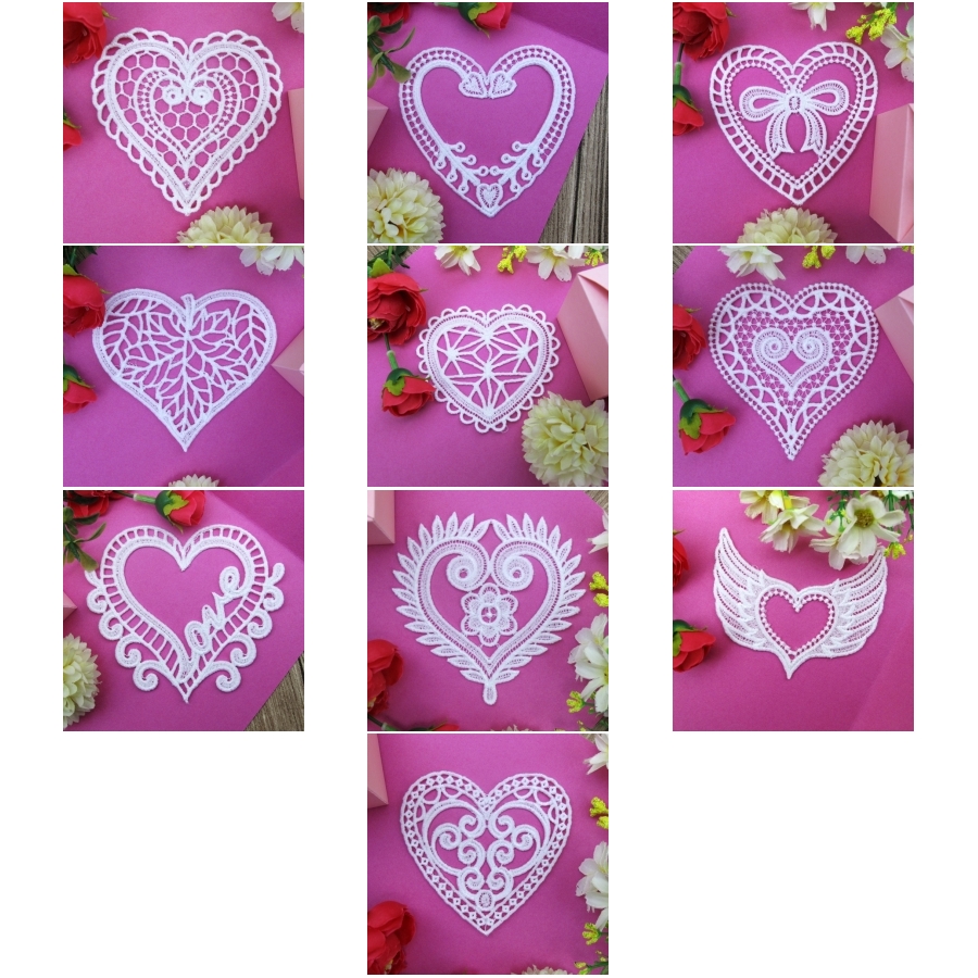 FSL White Hearts 4