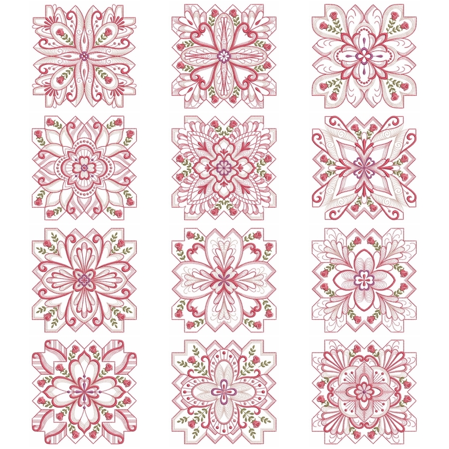 Lucy Boston Crosses Quilt 2
