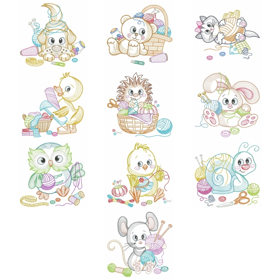 Vintage Crafty Critters