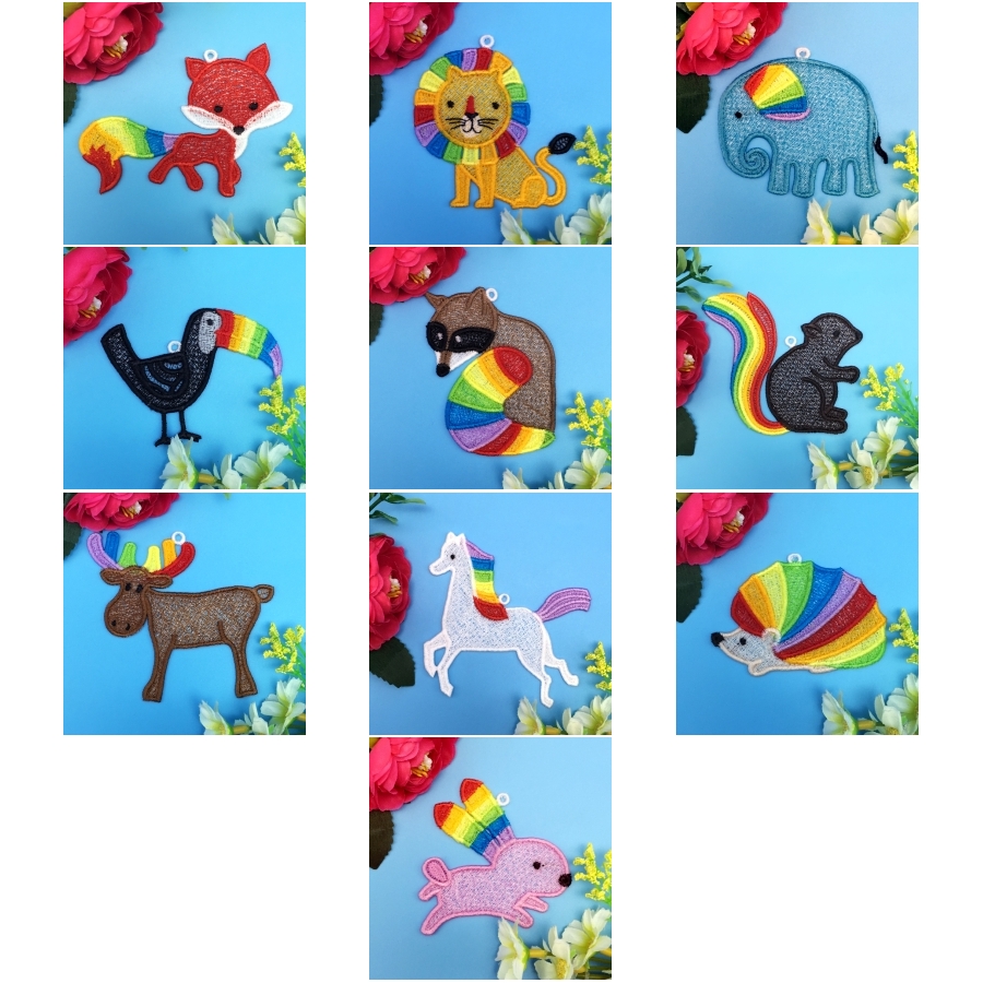 FSL Rainbow Animals
