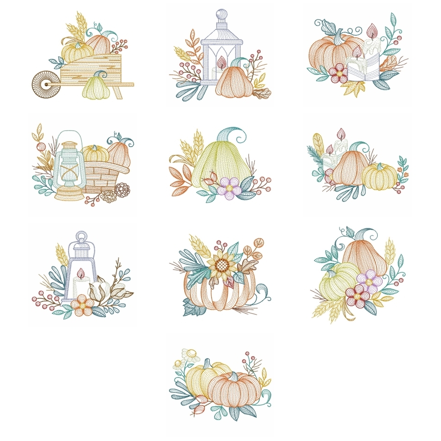 Rippled Fall Scenes 4 | OregonPatchWorks