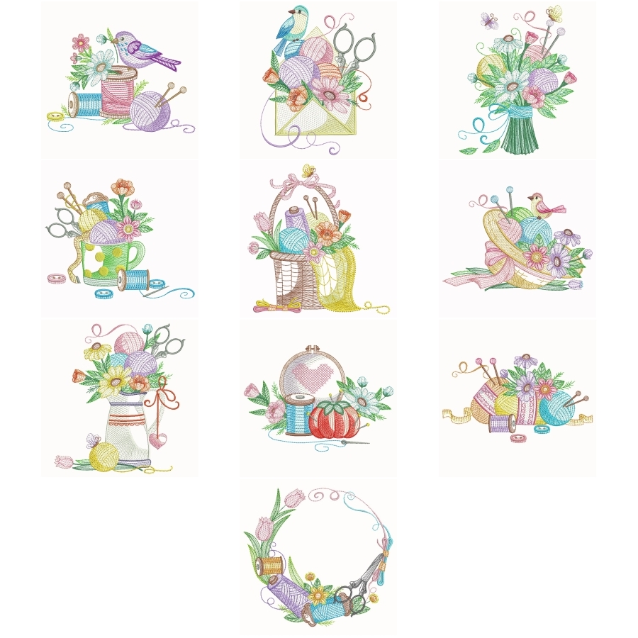 Spring Stitches