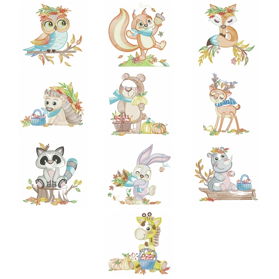 Adorable Fall Animals 2