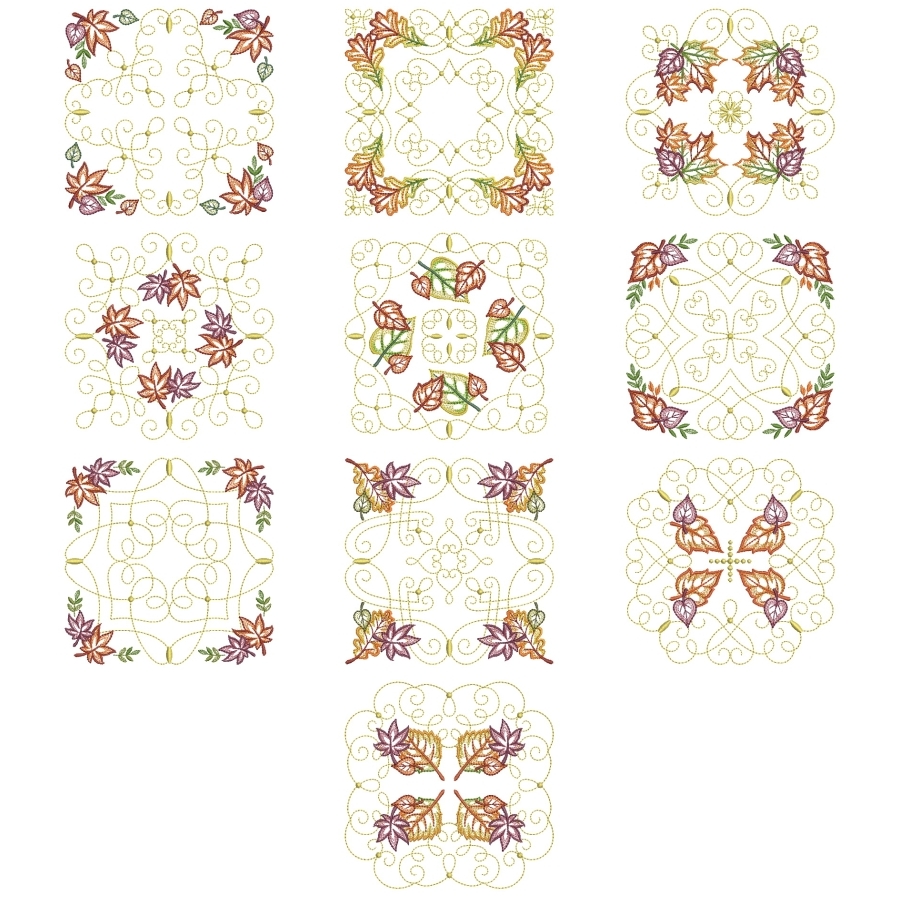 Filigree Leaf Quilt